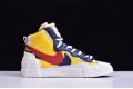 Sacai x Nike Blazer Mid Maize Navy Blue Red Yellow BV0072-700