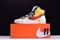 Sacai x Nike Blazer Mid Maize Navy Blue Red Yellow BV0072-700