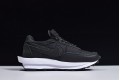 Sacai x Nike LVD Waffle Daybreak White Nylon Black White BV0073-101