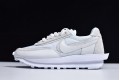 Sacai x Nike LVD Waffle Daybreak White Nylon Triple White BV0073-101