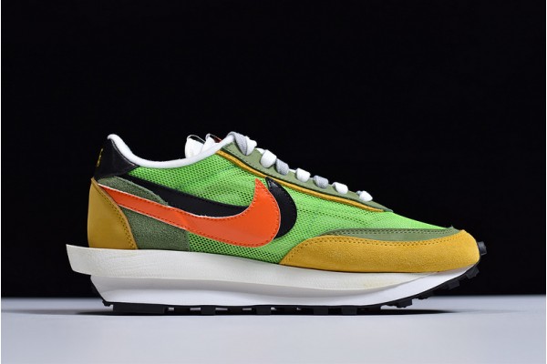 Sacai x Nike LVD Waffle Daybreak Green Gusto Green Yellow BV0073-300