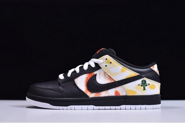 Nike Dunk SB Low Pro Raygun Tie-Dye Black Yellow BQ6832-001