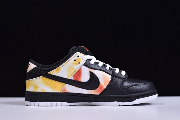 Nike Dunk SB Low Pro Raygun Tie-Dye Black Yellow BQ6832-001