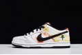 Nike Dunk SB Low Pro Raygun Tie-Dye White Yellow Orange BQ6832-101