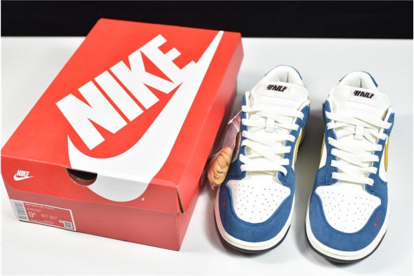 Nike SB Dunk Low 80s Bus Blue Yellow CZ6501-100