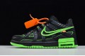 Off-White x Nike Air Rubber Dunk Green Strike Green Black CU6015-001