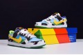 Ben Jerry x Nike SB Dunk Low Chunky Dunky Milk White Black Blue CU3244-100