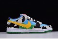 Ben Jerry x Nike SB Dunk Low Chunky Dunky Milk White Black Blue CU3244-100