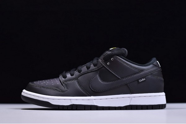 Civilist x Nike SB Dunk Low Black White CZ5123-001