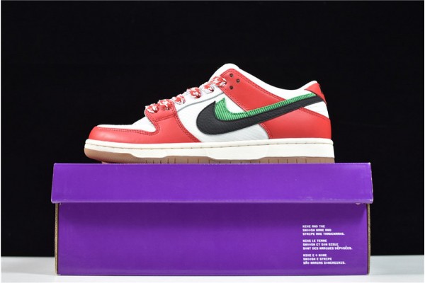 Frame Skate x Nike SB Dunk Habibi White Red Black CT2550-600