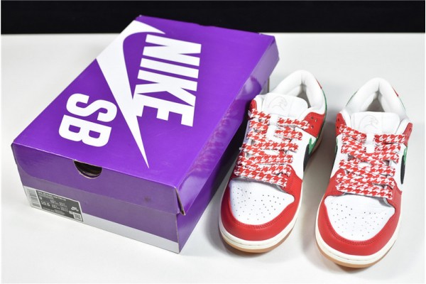 Frame Skate x Nike SB Dunk Habibi White Red Black CT2550-600