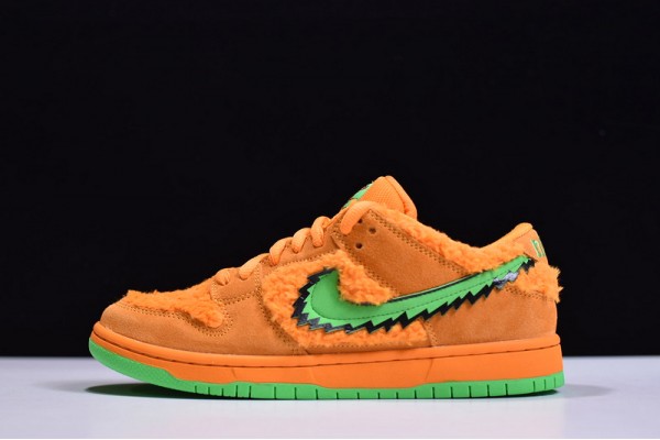 Grateful Dead x Nike SB Dunk Orange Bear Orange Green CJ5378-800