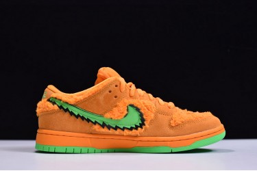 Grateful Dead x Nike SB Dunk "Orange Bear" Orange Green CJ5378-800