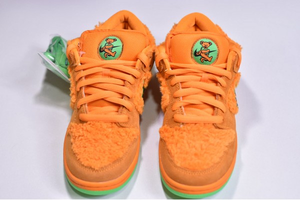 Grateful Dead x Nike SB Dunk Orange Bear Orange Green CJ5378-800