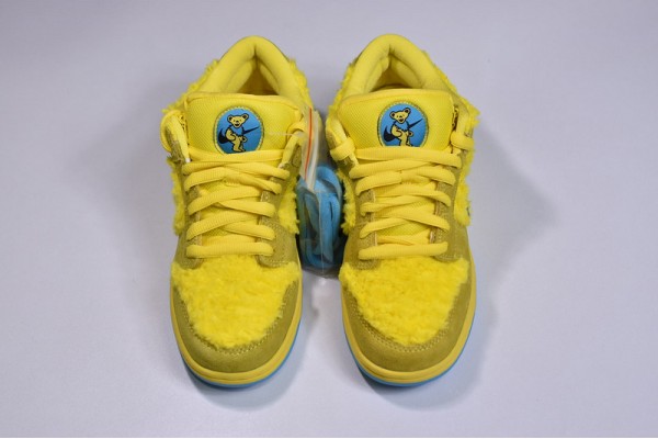 Grateful Dead x Nike SB Dunk Yellow Bear Yellow Blue CJ5378-700