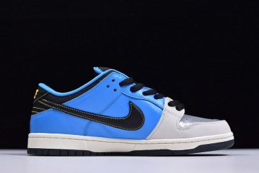 Instant Skateboards x Nike SB Dunk Low Blue Gray Black CZ5128-400