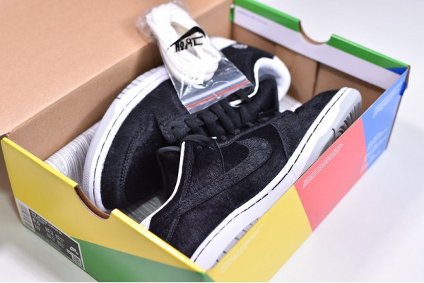 Medicom Toy x Nike SB Dunk Low BE Rbrick Black White CZ5127-001