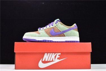 Nike Dunk SB Low Sp "Veneer" Brown Green Purple DA1469-200