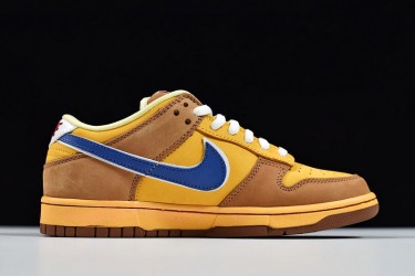 Nike Dunk SB Low "Newcastle Brown Ale" Yellow Brown Blue 313170-741