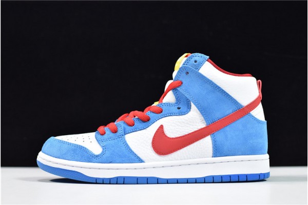 Nike SB Dunk Blue Doraemon Red White CI2692-400