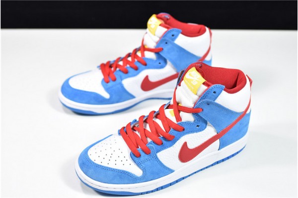 Nike SB Dunk Blue Doraemon Red White CI2692-400