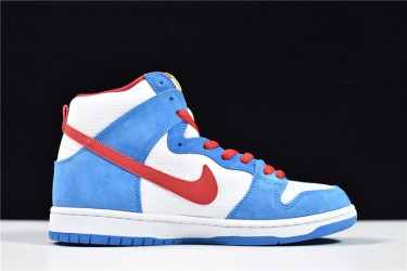 Nike SB Dunk Blue "Doraemon" Red White CI2692-400