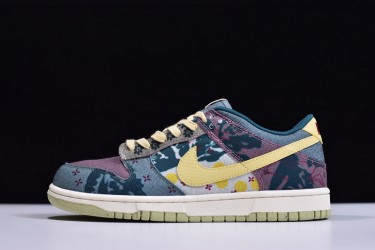 Nike SB Dunk Low "Community Garden" Blue Purple CZ9747-900