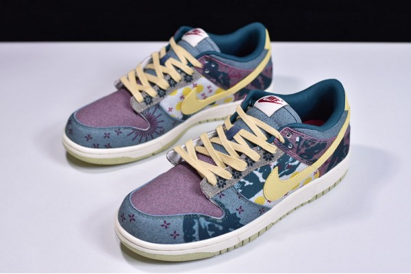 Nike SB Dunk Low Community Garden Blue Purple CZ9747-900