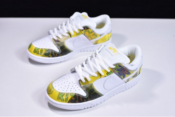 Nike SB Dunk Low Pro SB De La Soul White Yellow 304292-171