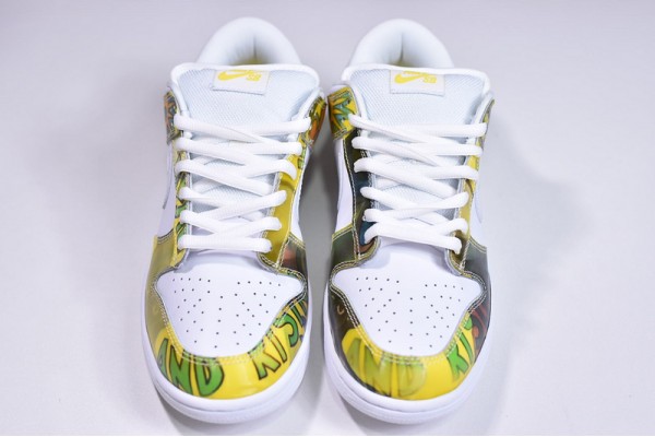 Nike SB Dunk Low Pro SB De La Soul White Yellow 304292-171