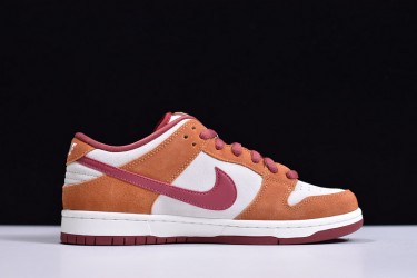 Nike SB Dunk Low "Dark Russet" Cedar Brown Red BQ6817-202