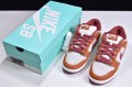 Nike SB Dunk Low Dark Russet Cedar Brown Red BQ6817-202