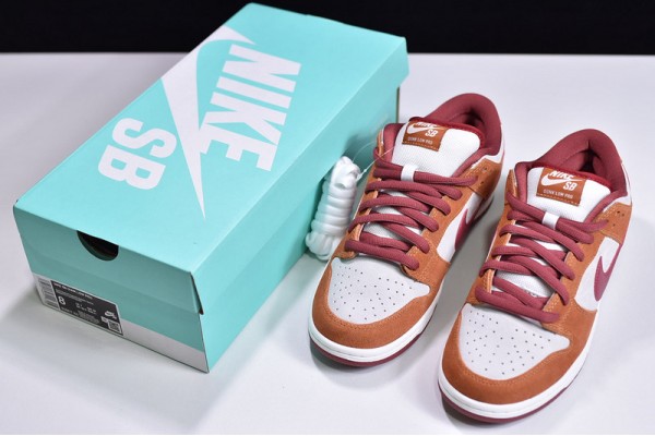 Nike SB Dunk Low Dark Russet Cedar Brown Red BQ6817-202