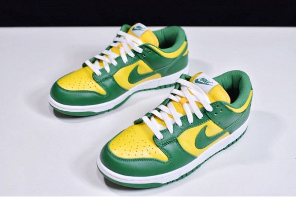 Nike SB Dunk Low SP Brazil Green Yellow CU1727-700