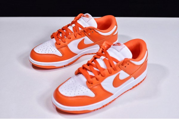 Nike SB Dunk Low SP Syracuse White Orange CU1726-101