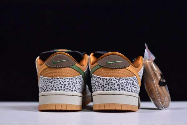 Nike SB Dunk Low Safari Brown Black CD2563-002