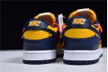 Off-White x NiKe SB Dunk Low "University Gold" Blue Orange CT0856-700