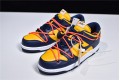 Off-White x NiKe SB Dunk Low "University Gold" Blue Orange CT0856-700