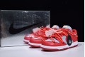 Off-White x Nike SB Dunk Low University Red Red Gray CT0856-600