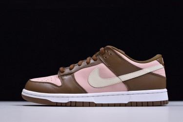 Stussy x Nike SB Dunk Low Pro "Cherry" Brown Pink 304292-671