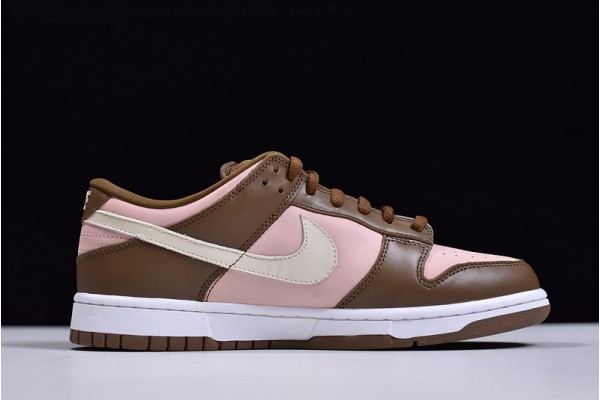 Stussy x Nike SB Dunk Low Pro Cherry Brown Pink 304292-671