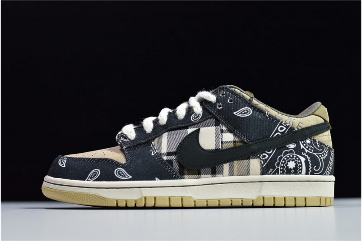 Top Notch Travis Scott x Nike SB Dunk Black Wheat Online